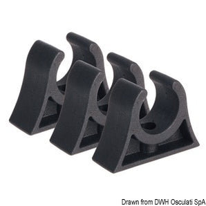 Tube clip voor Bimini Carbon Paal