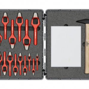 Holpijp Koffer | Holpijp set 21 delig | Diverse maten