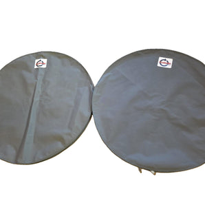 Stuurwielhoes Plat | 80 cm | Grijs