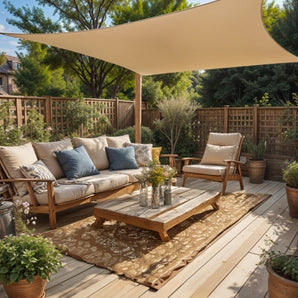 Waterdicht Zonnezeil Vierkant | 4m bij 4m | Shadow Comfort