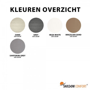 Waterdicht Zonnezeil Rechthoek | 2m bij 3m | Shadow Comfort