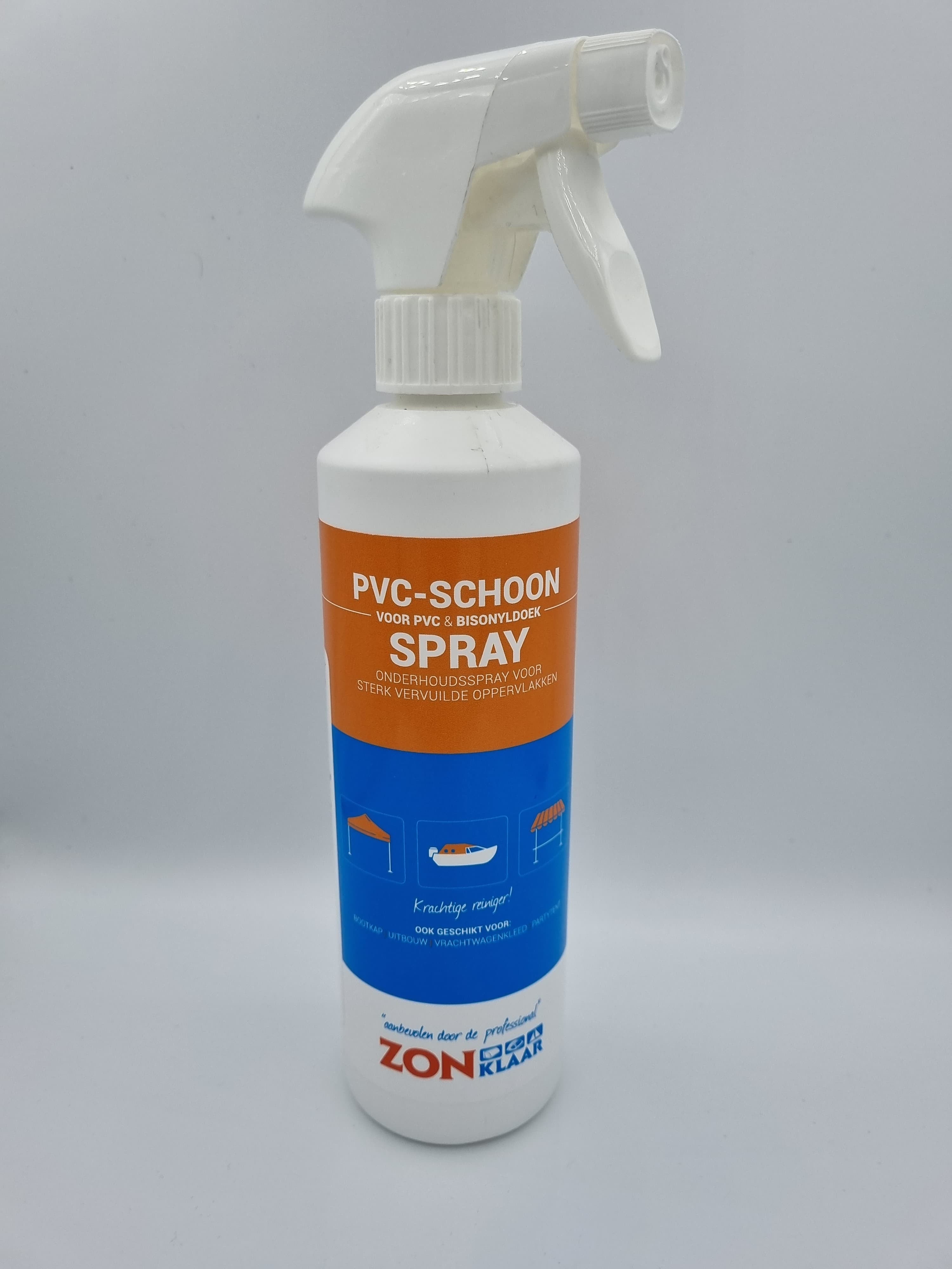 PVC en Acryl Schoon van ZONklaar | Reinigt en Verzorgt (500 ml)