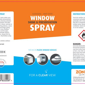 Zonklaar Windowspray | Effectieve Raamreiniger
