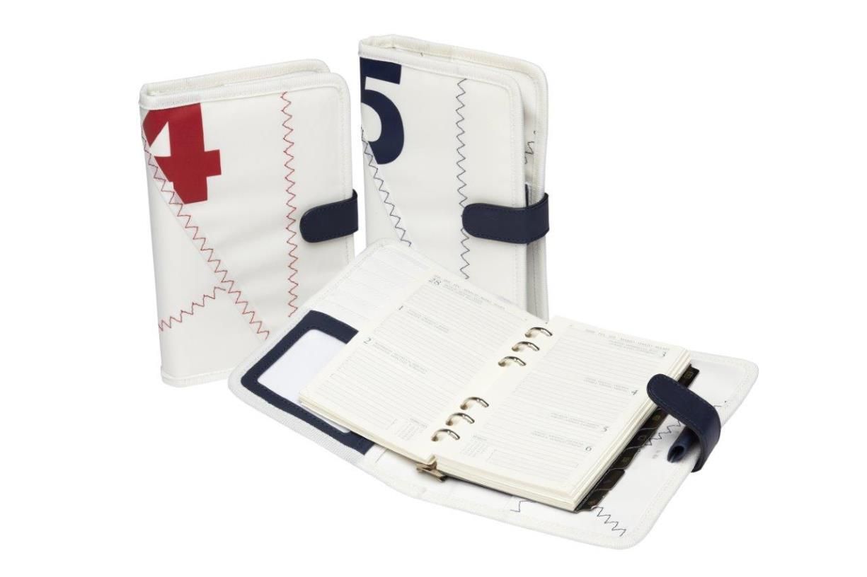 A5 organiser van zeildoek Sea Organiser