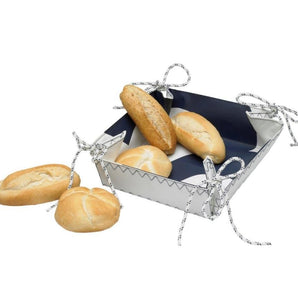 Bread Basket Navy | Broodmand van Zeildoek | Navy Kleur