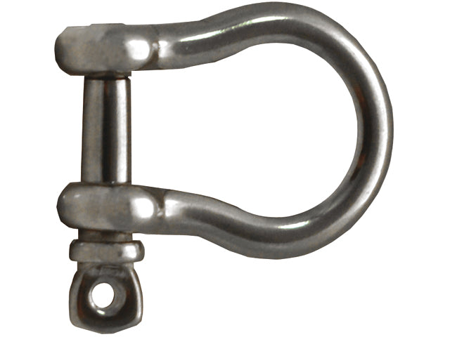 Harpsluiting rvs 4mm rond
