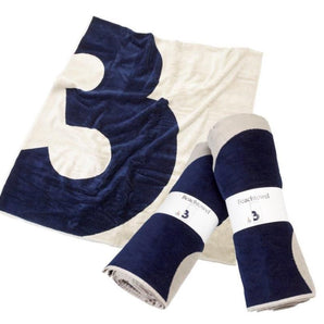 Strandlaken Towel | Navy Kleur | Zacht en Comfortabel