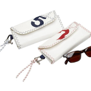 Brillenhoes van Zeildoek | Incl. Microfiber Doekje