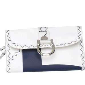 Sea Wallet Navy | Portemonnee van Zeildoek | Navy Kleur | Stijlvol
