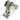 RVS Dekplaat rond met pin